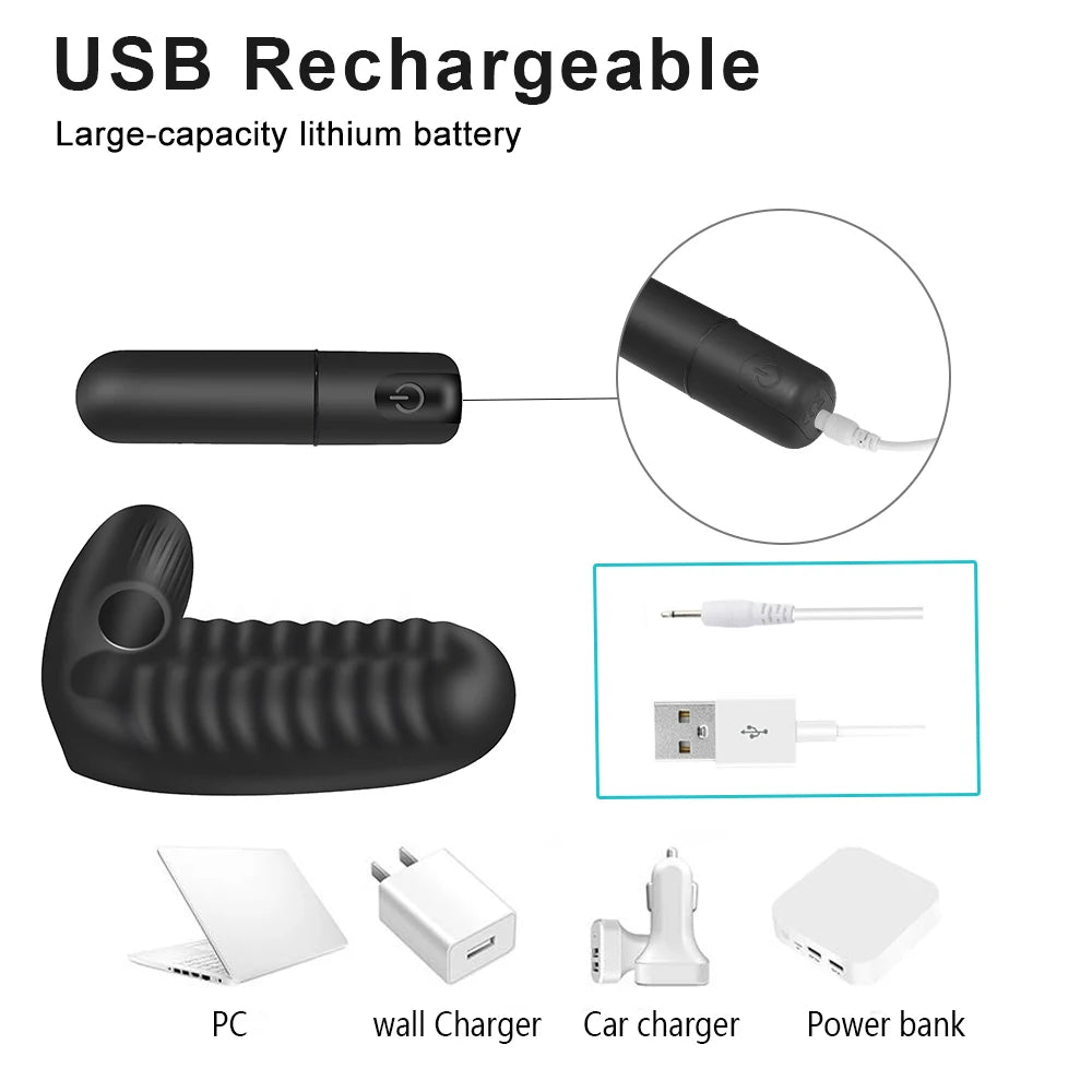 Kinky Ja™ Finger Sleeve Vibrator