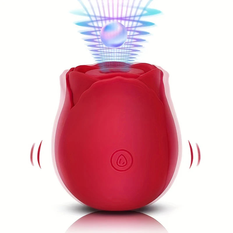 Rose-Shaped Clitoral Sucker