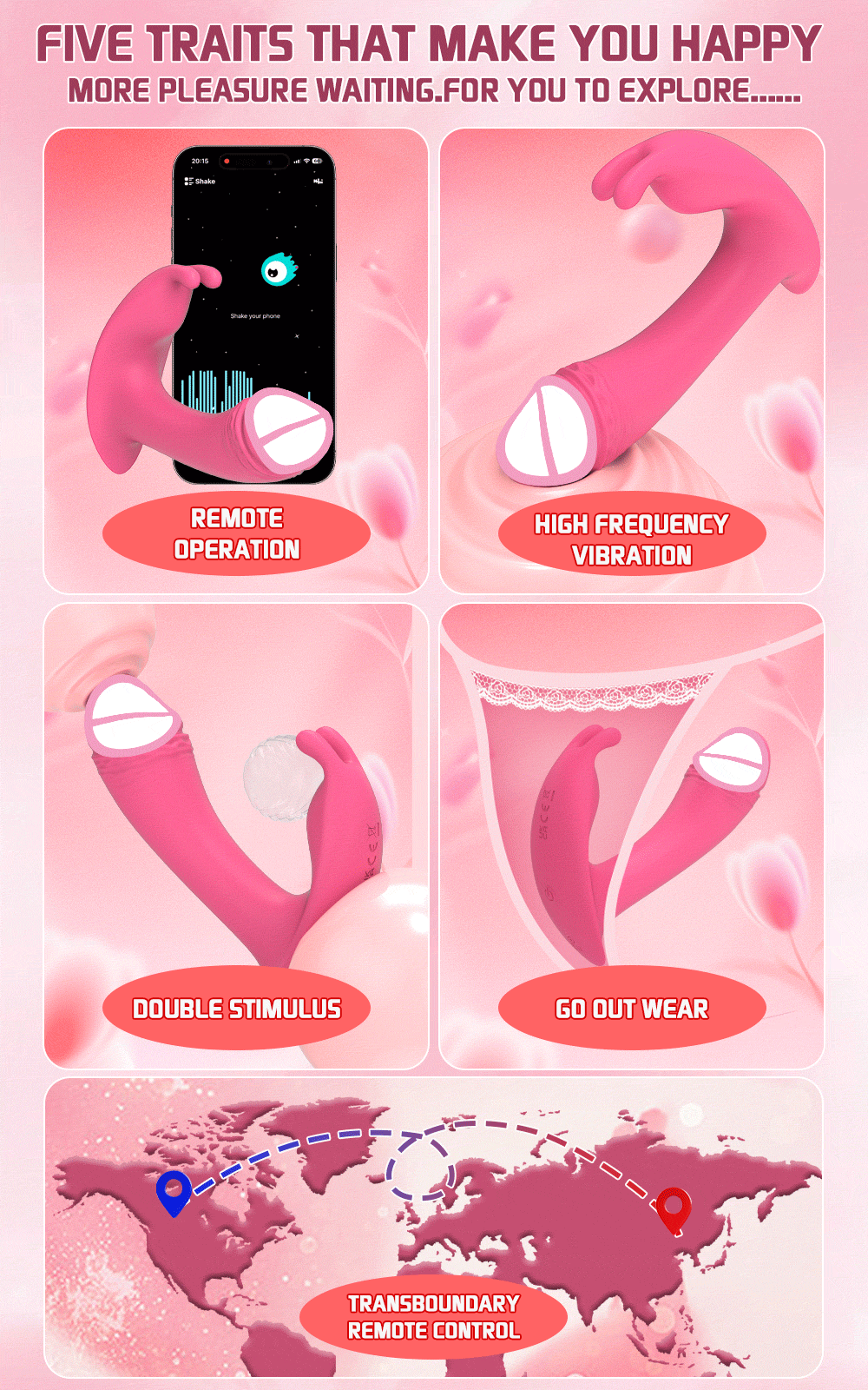 Wearable Panties Vibrator