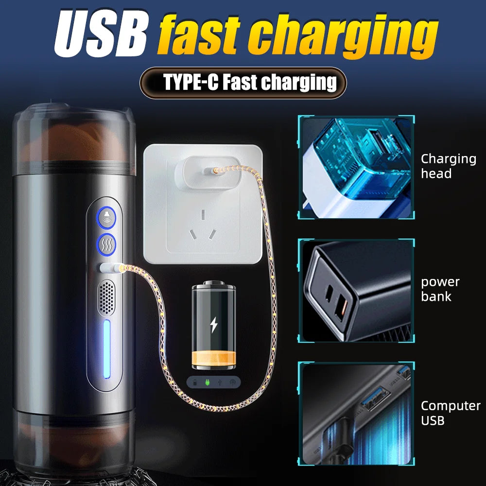 Masturbator Blowjob Vibrator Sex Toy