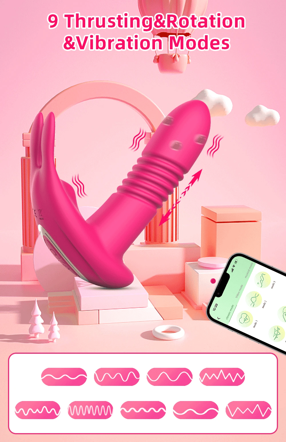 Wearable Panties Vibrator