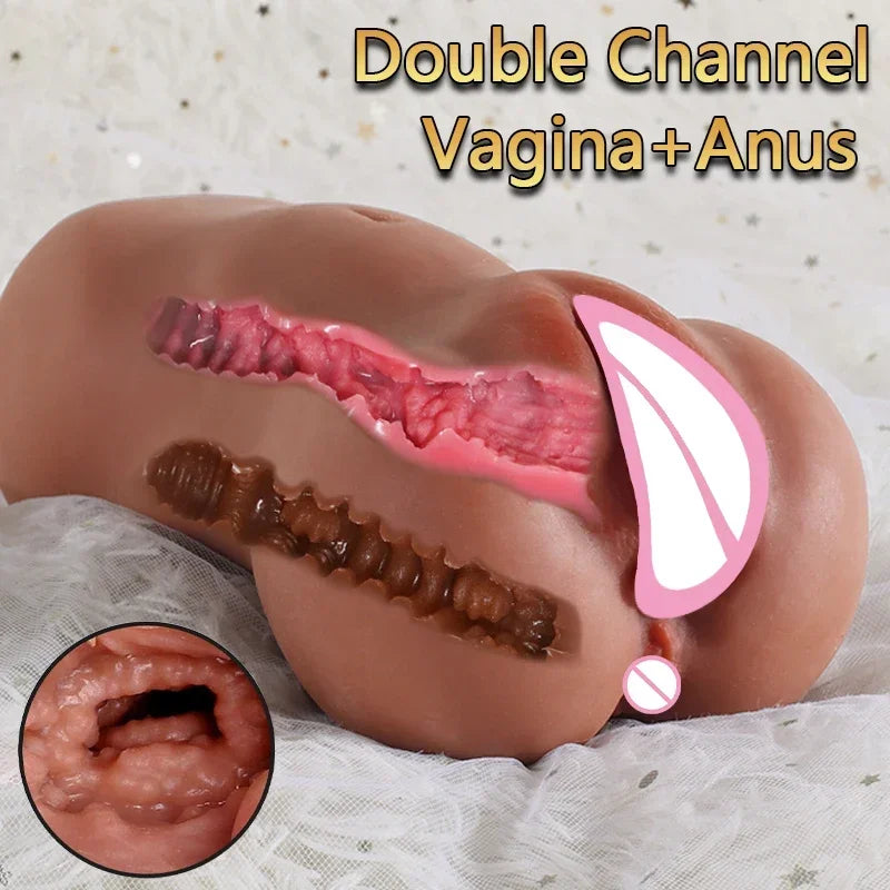 Realistic Silicone Masturbator