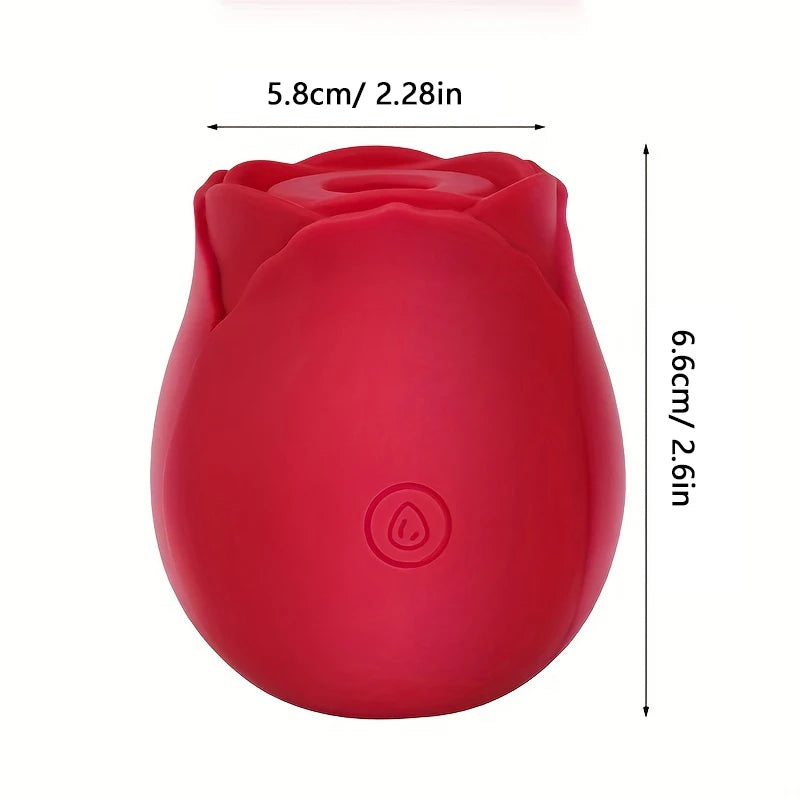 Rose-Shaped Clitoral Sucker