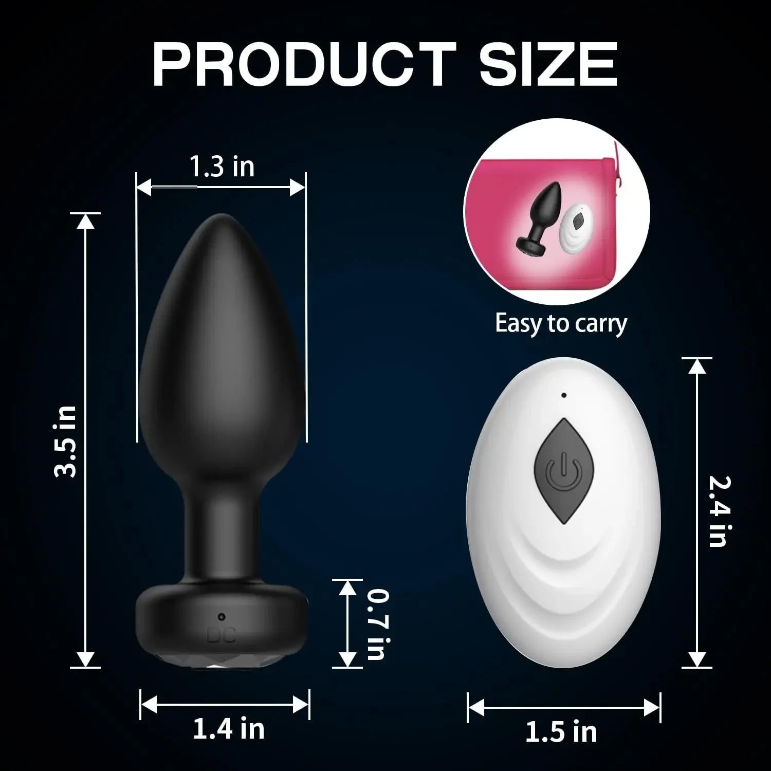 App-Controlled Anal Vibrator