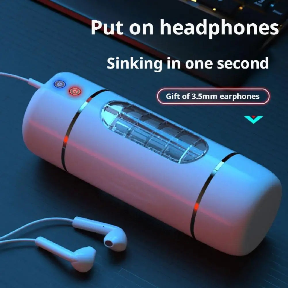 Masturbator Cup Automatic Sucking Vibration Blowjob Machine