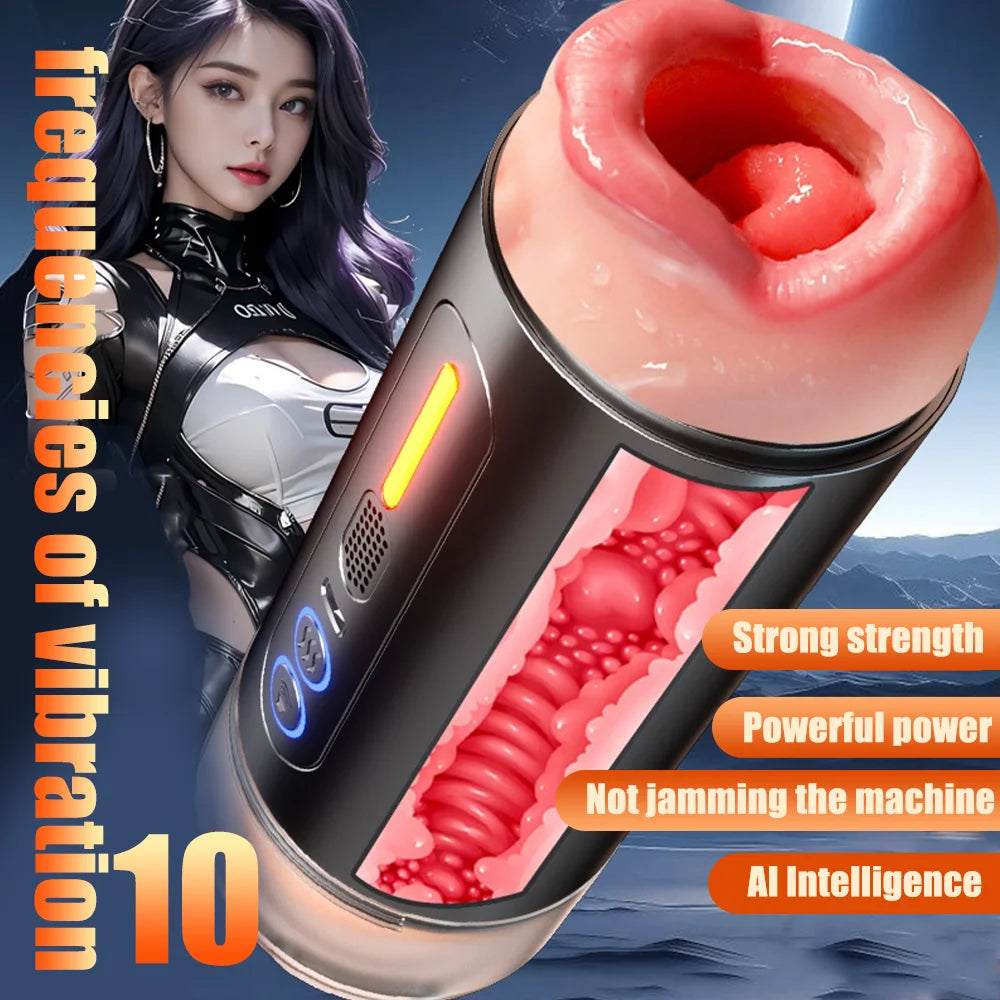 Masturbator Blowjob Vibrator Sex Toy